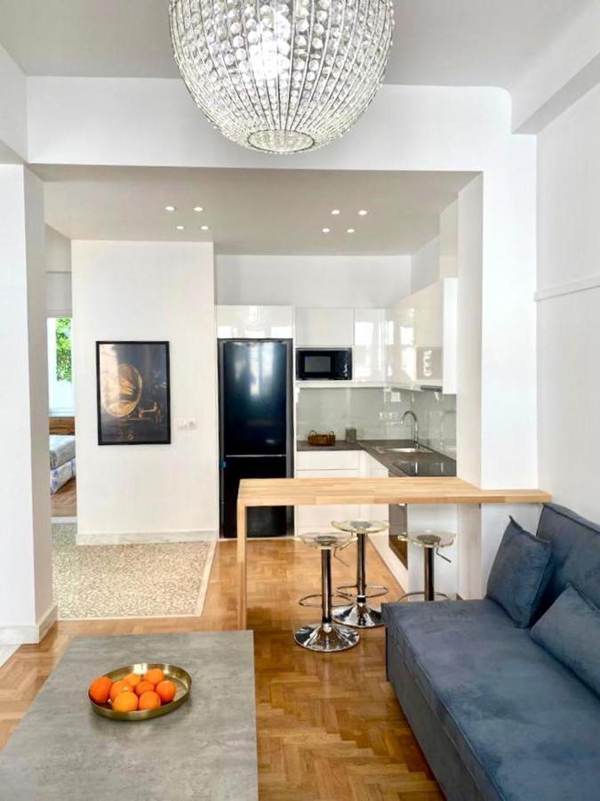 Modern 3Br Maisonette With Garden 10 Min From Acropolis Aten Exteriör bild