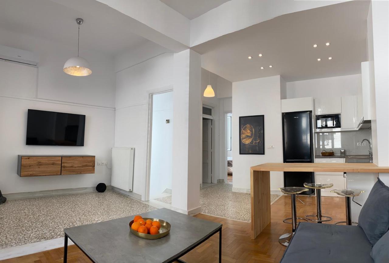 Modern 3Br Maisonette With Garden 10 Min From Acropolis Aten Exteriör bild